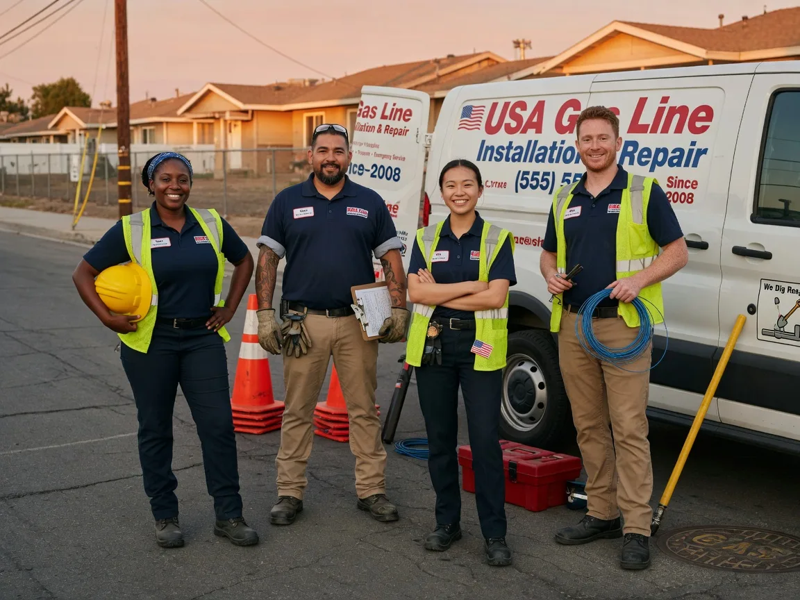 Gas Line Installation company in Folsom, PA
